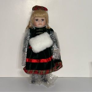 Porcelain Doll In Box